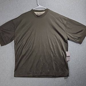 Amongst Others Shirt Drop Shoulder Boxy Fit Tee Large NEW Green